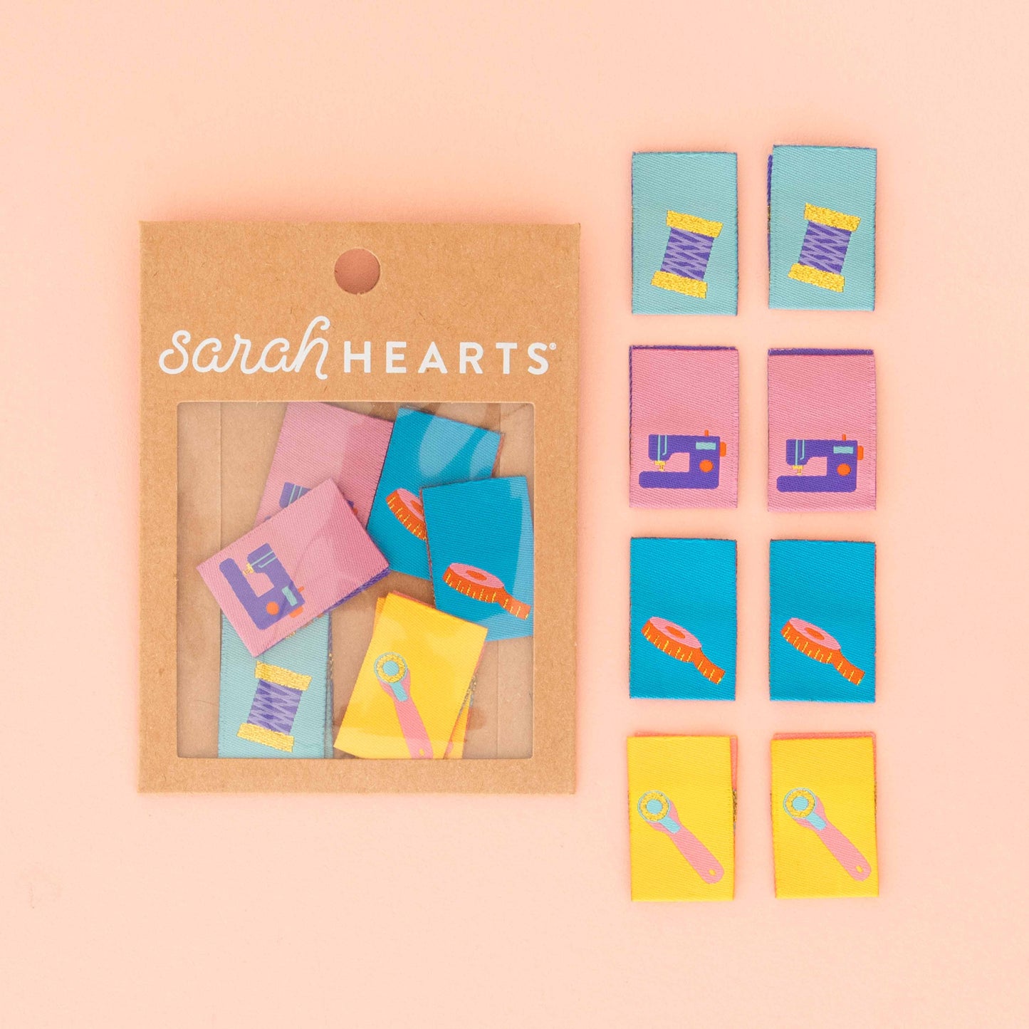 Sarah Hearts Labels, Sewing Notions and Tools