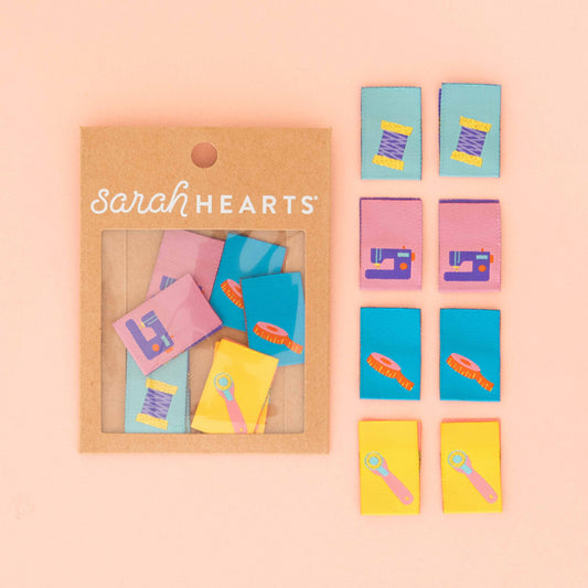 Sarah Hearts Labels, Sewing Notions and Tools