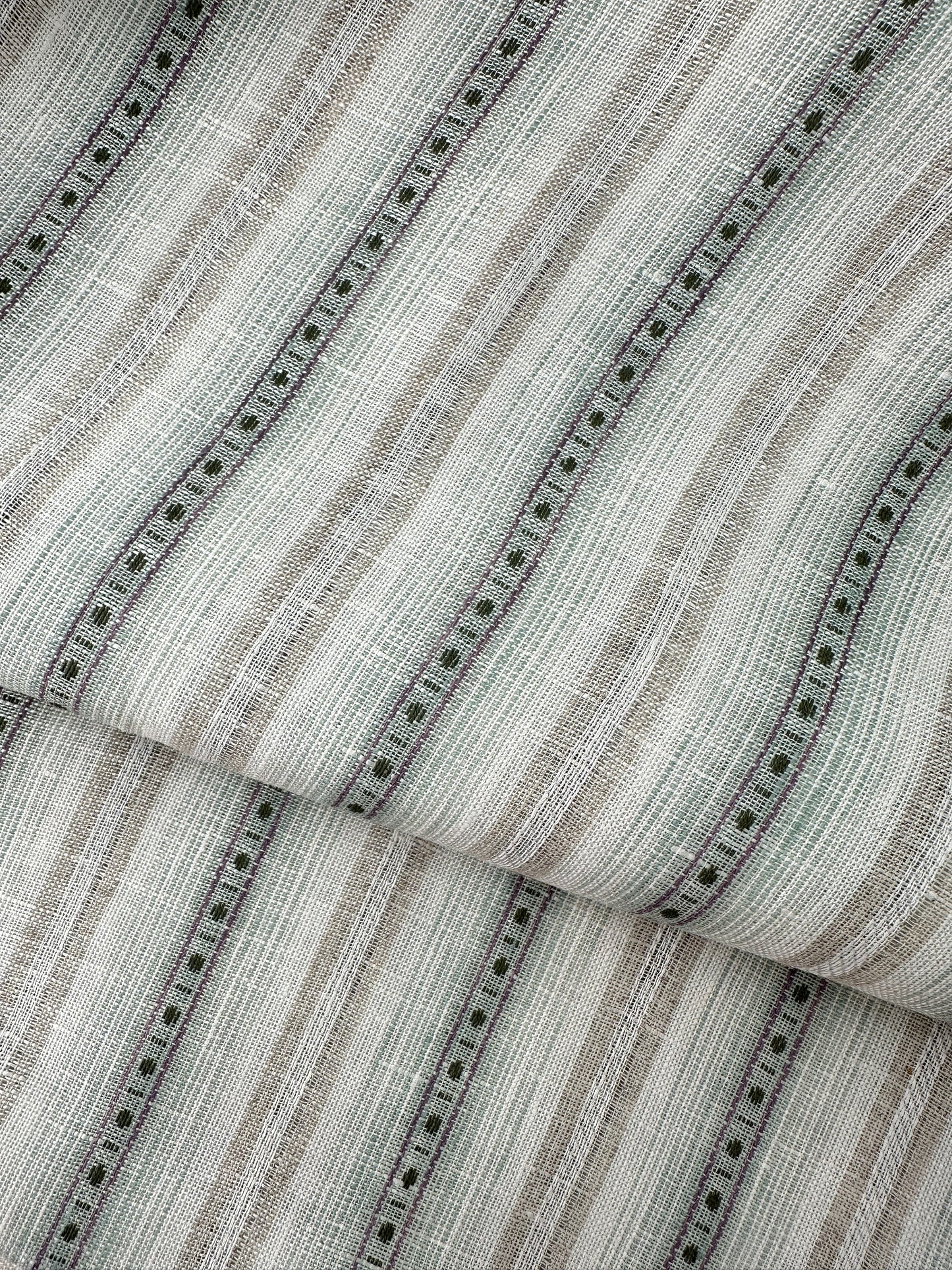 Linen, Vertical Dobby Stripe