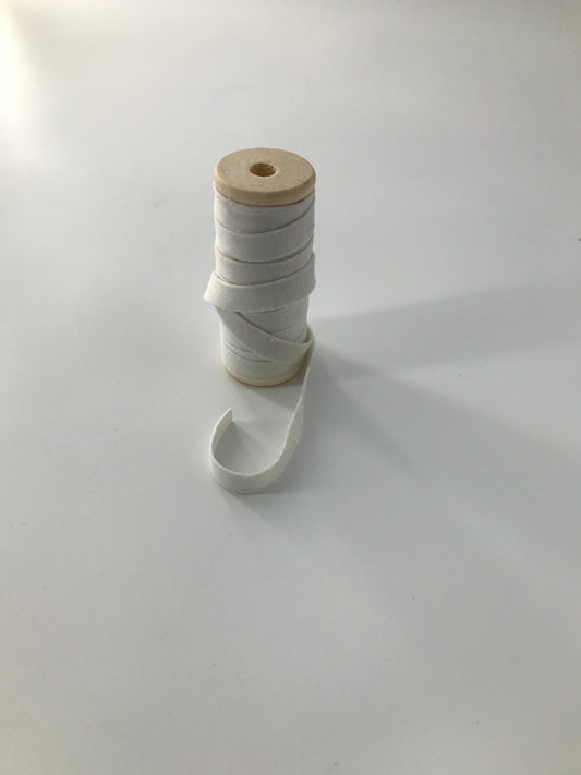 Thin Velvet Ribbon, Finished Edge, 1/2"