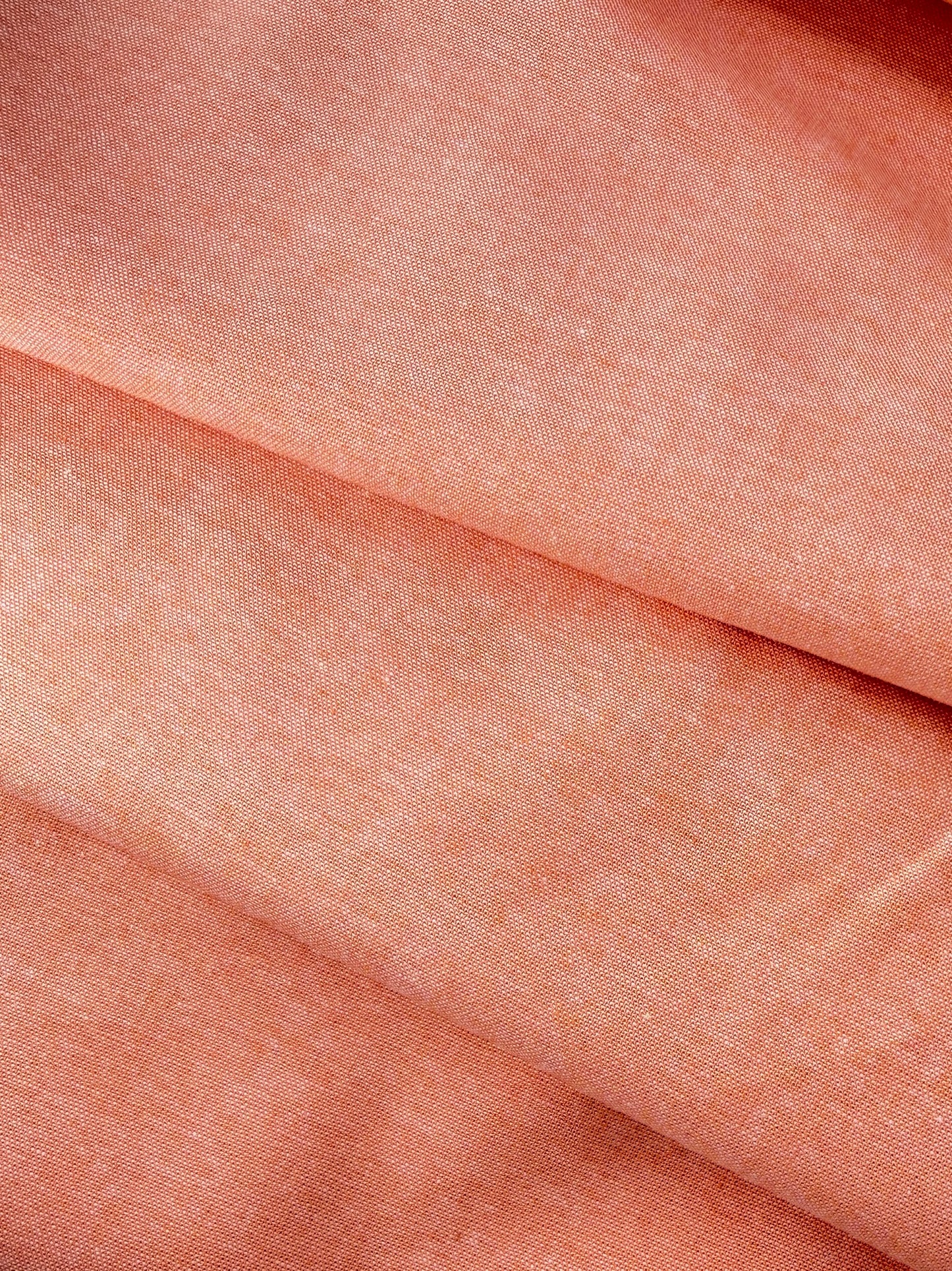 Cotton Chambray, Melon
