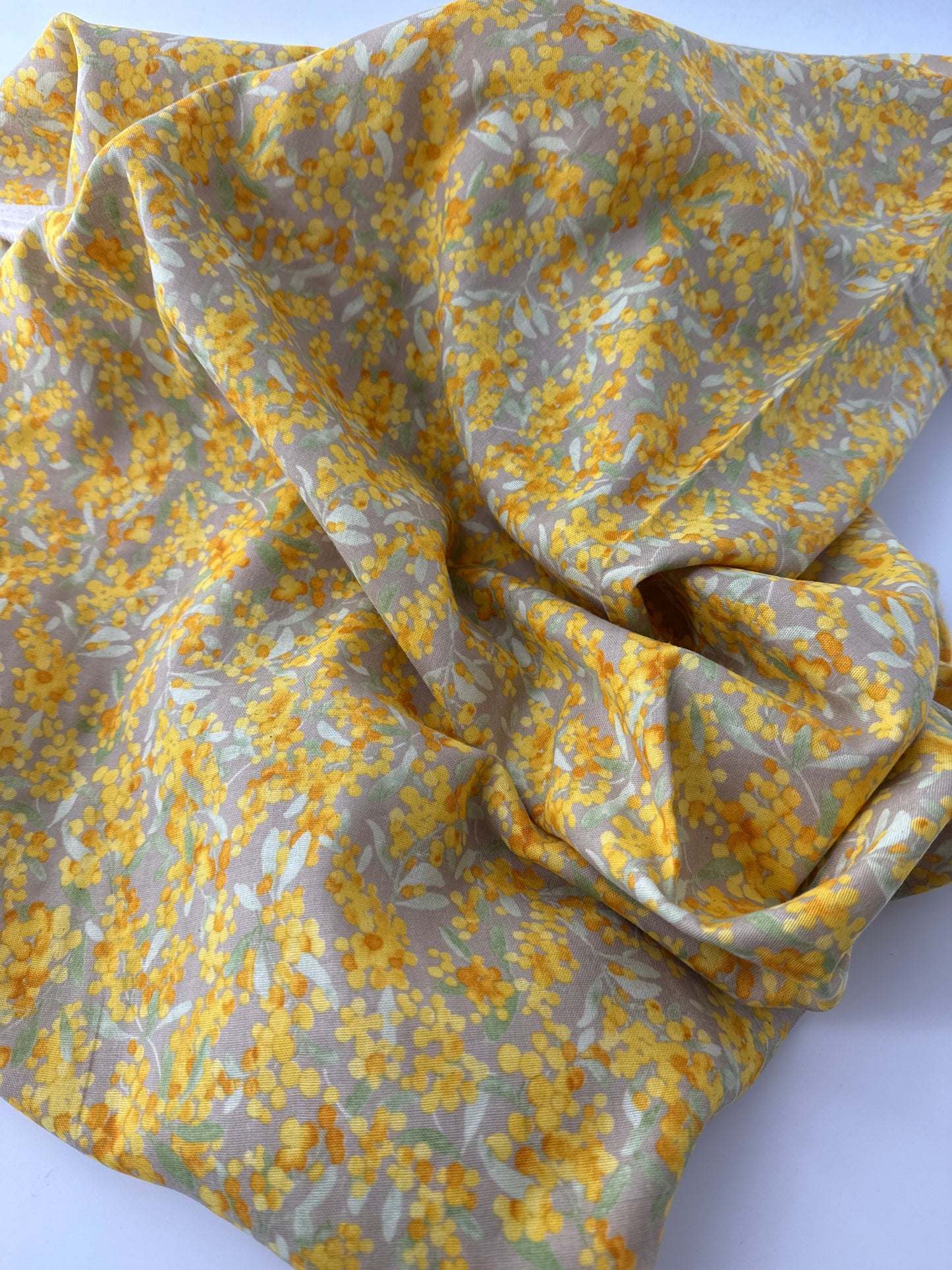 Cotton Double Gauze, One Flower