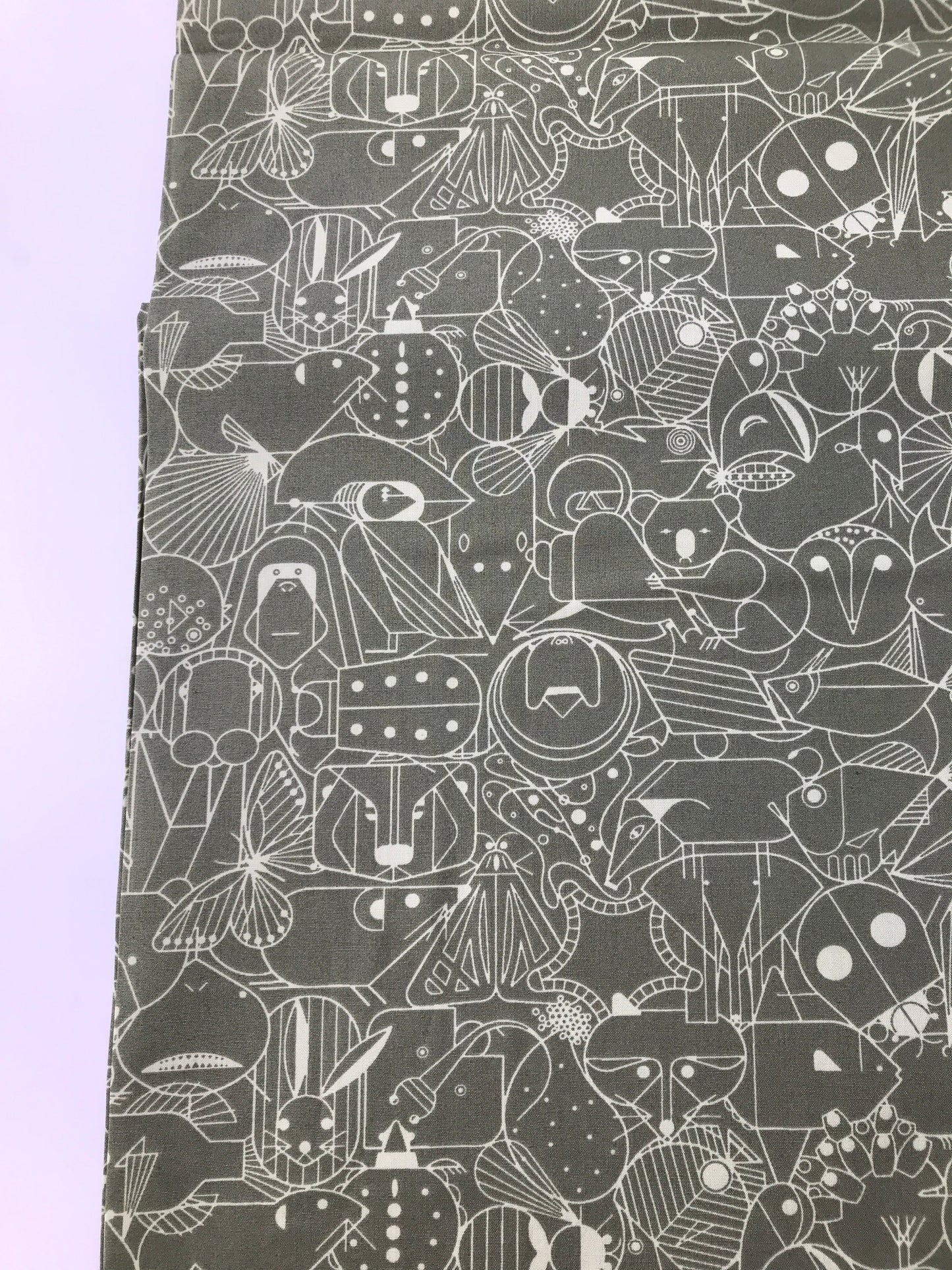 Birch Fabrics, Charley Harper - End Papers, Jade