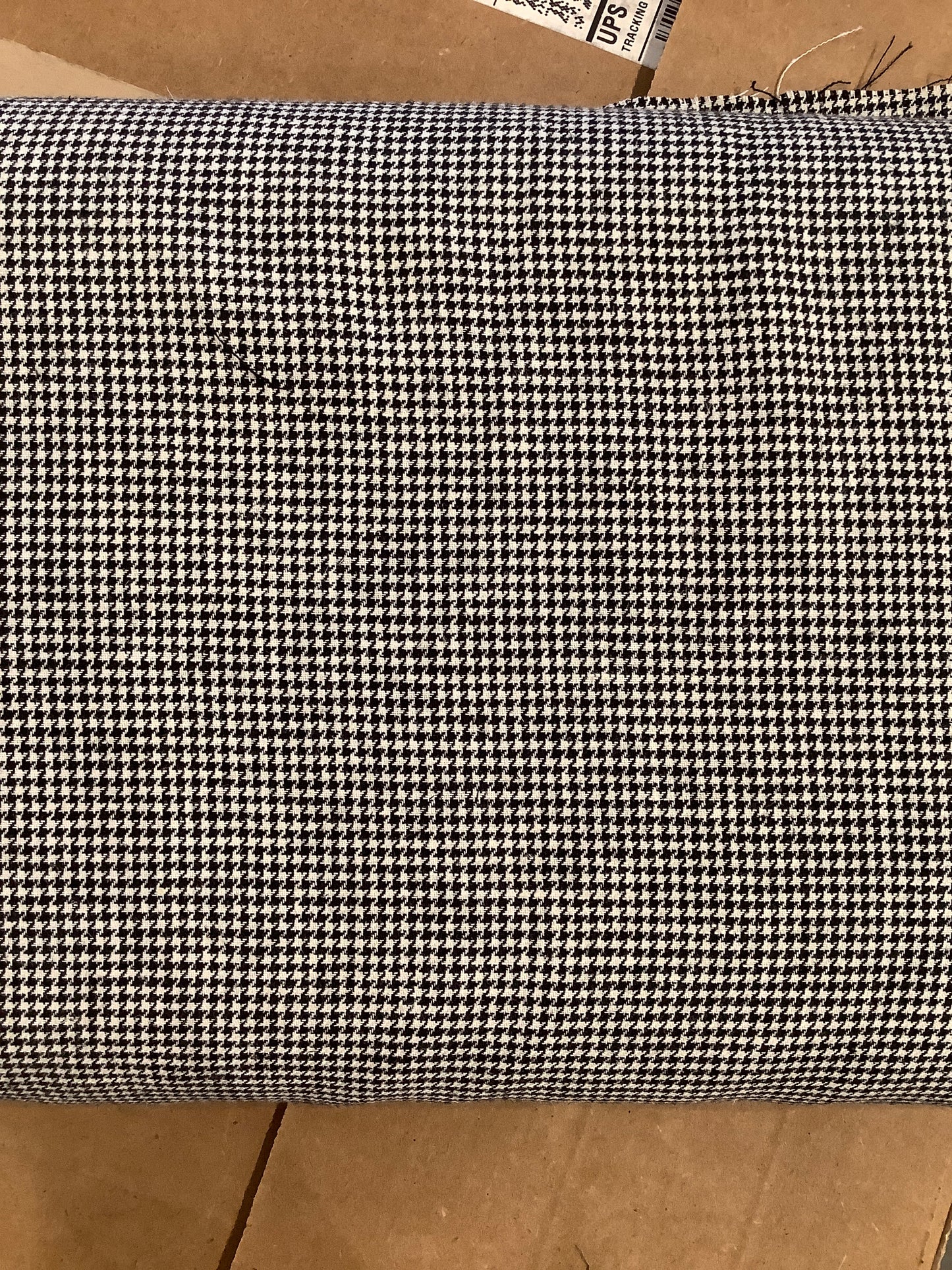 Rayon, Black/White Mini Houndstooth