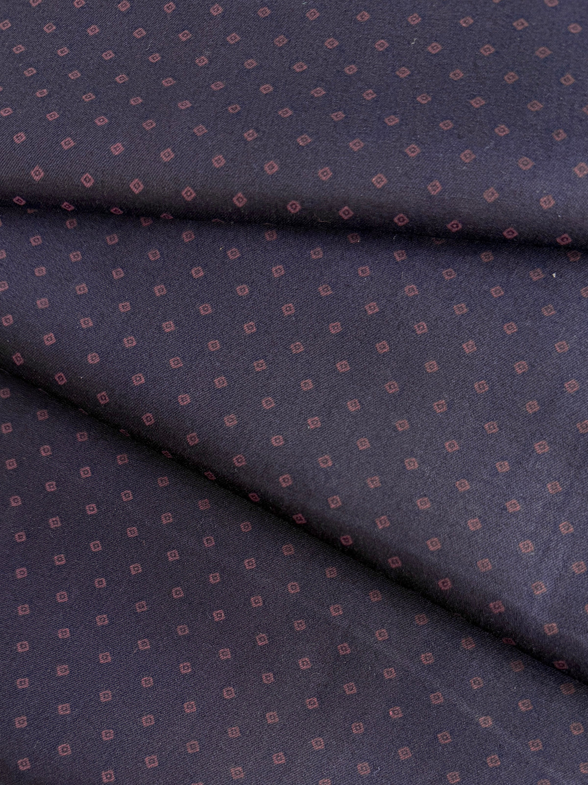 Cotton Denim, Diamond Dot