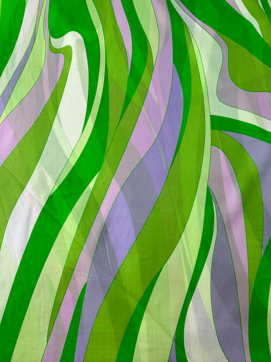 Italian Cotton Lawn, 70's Print