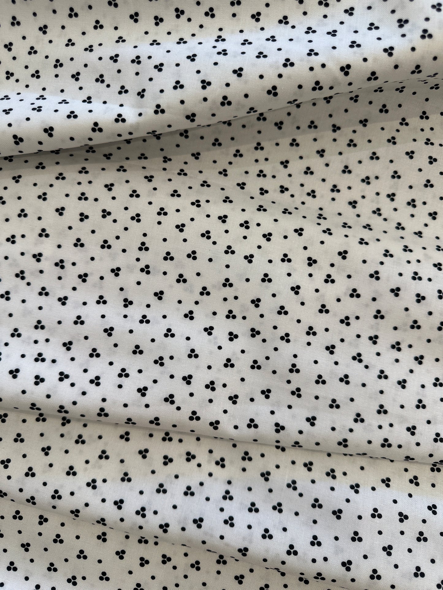 Cotton Sheeting, Berry Dots