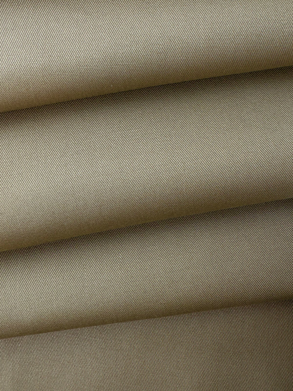 Cotton Twill, 30's – Khaki Beige