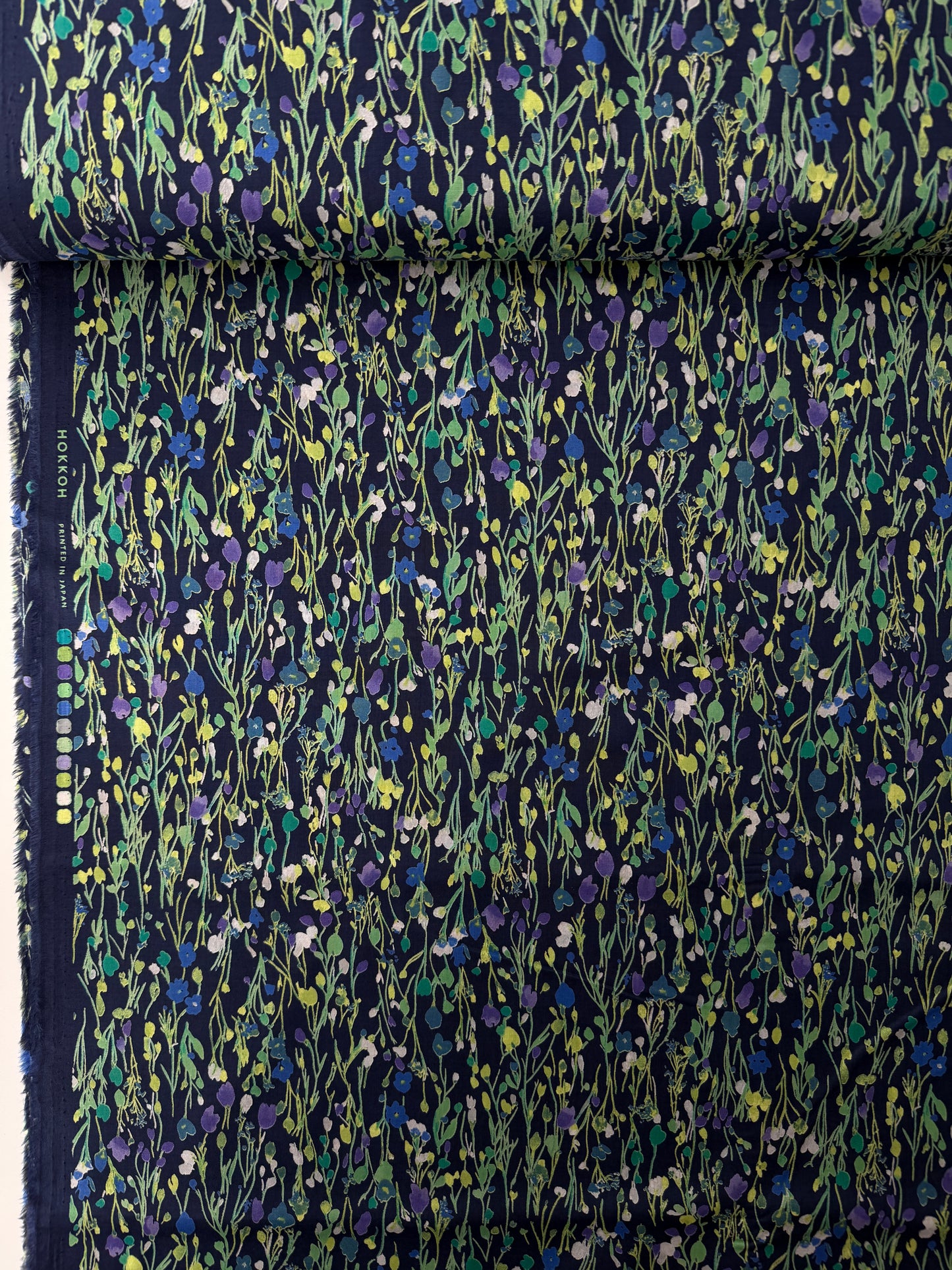 Hokkoh Cotton Lawn, Busy Tonal Floral Sweet