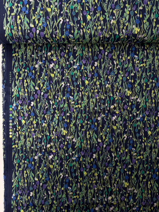 Hokkoh Cotton Lawn, Busy Tonal Floral Sweet