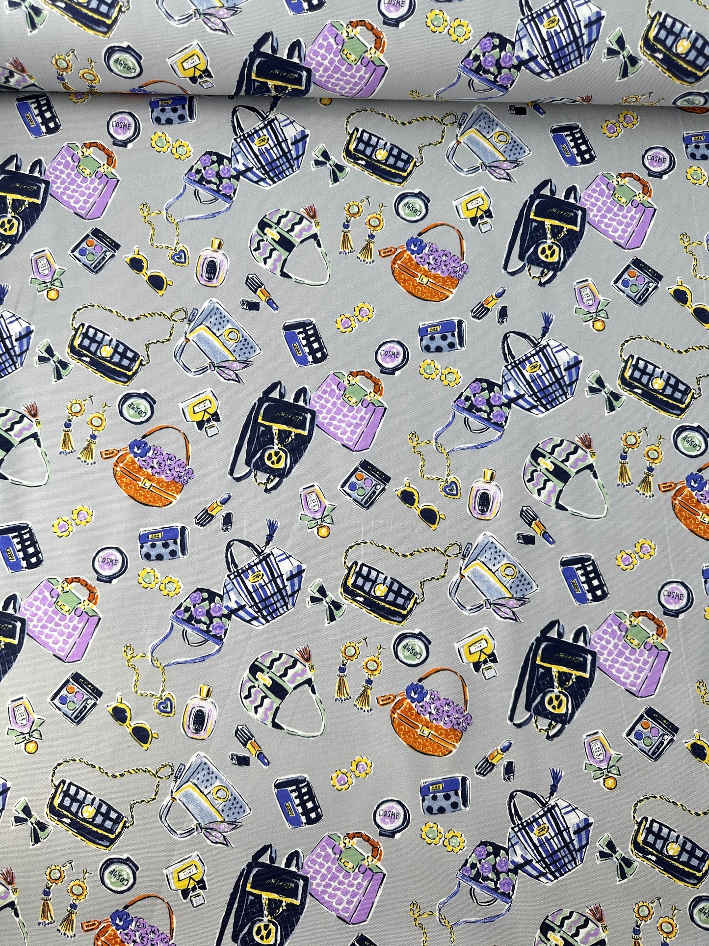 Kokka Cotton Oxford, Colore Et Noir - Bag