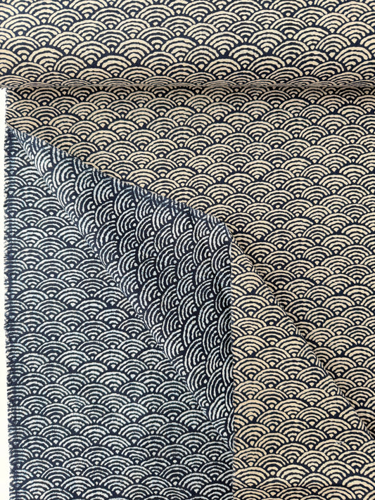Sevenberry Nara Homespun, Quinghai Wave