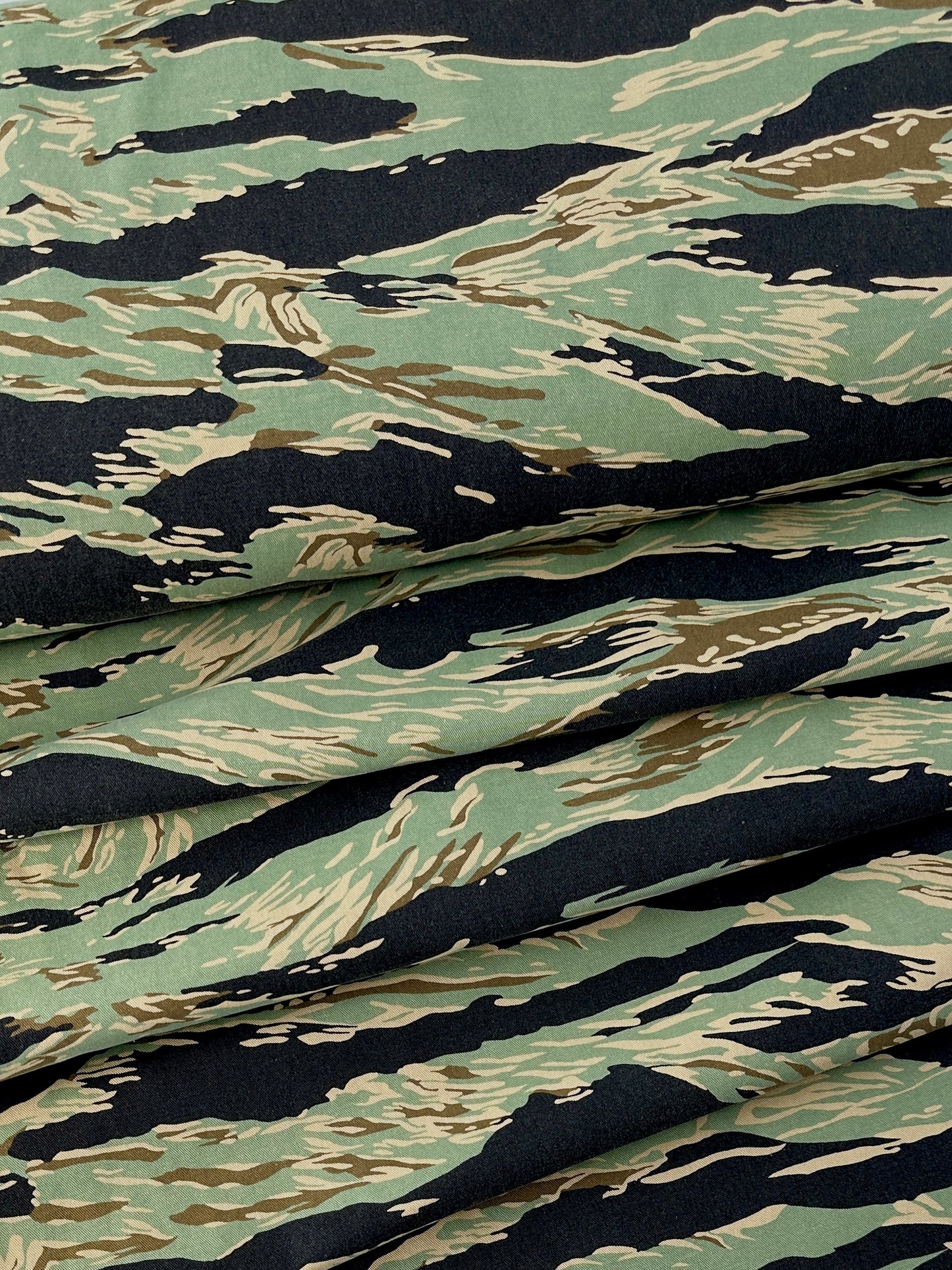 Cotton Twill, Camouflage Print