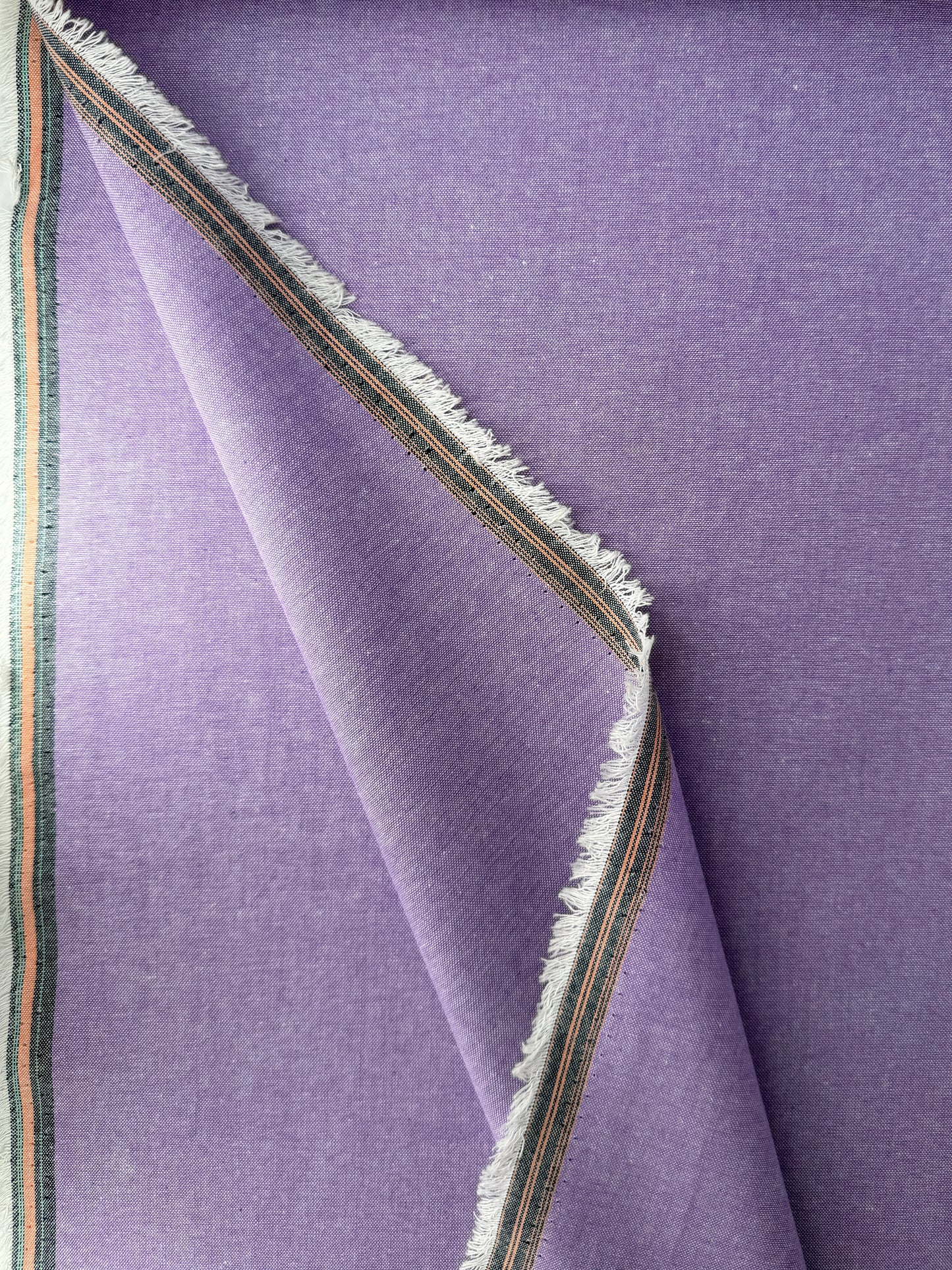 Cotton Chambray, Lilac