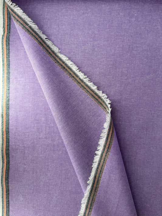 Cotton Chambray, Lilac