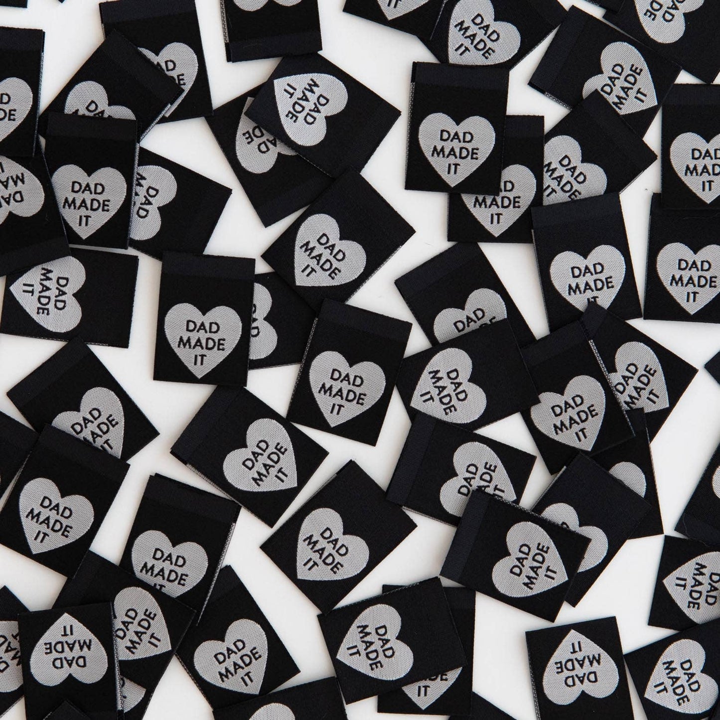 Sarah Hearts Labels, Dad Made It