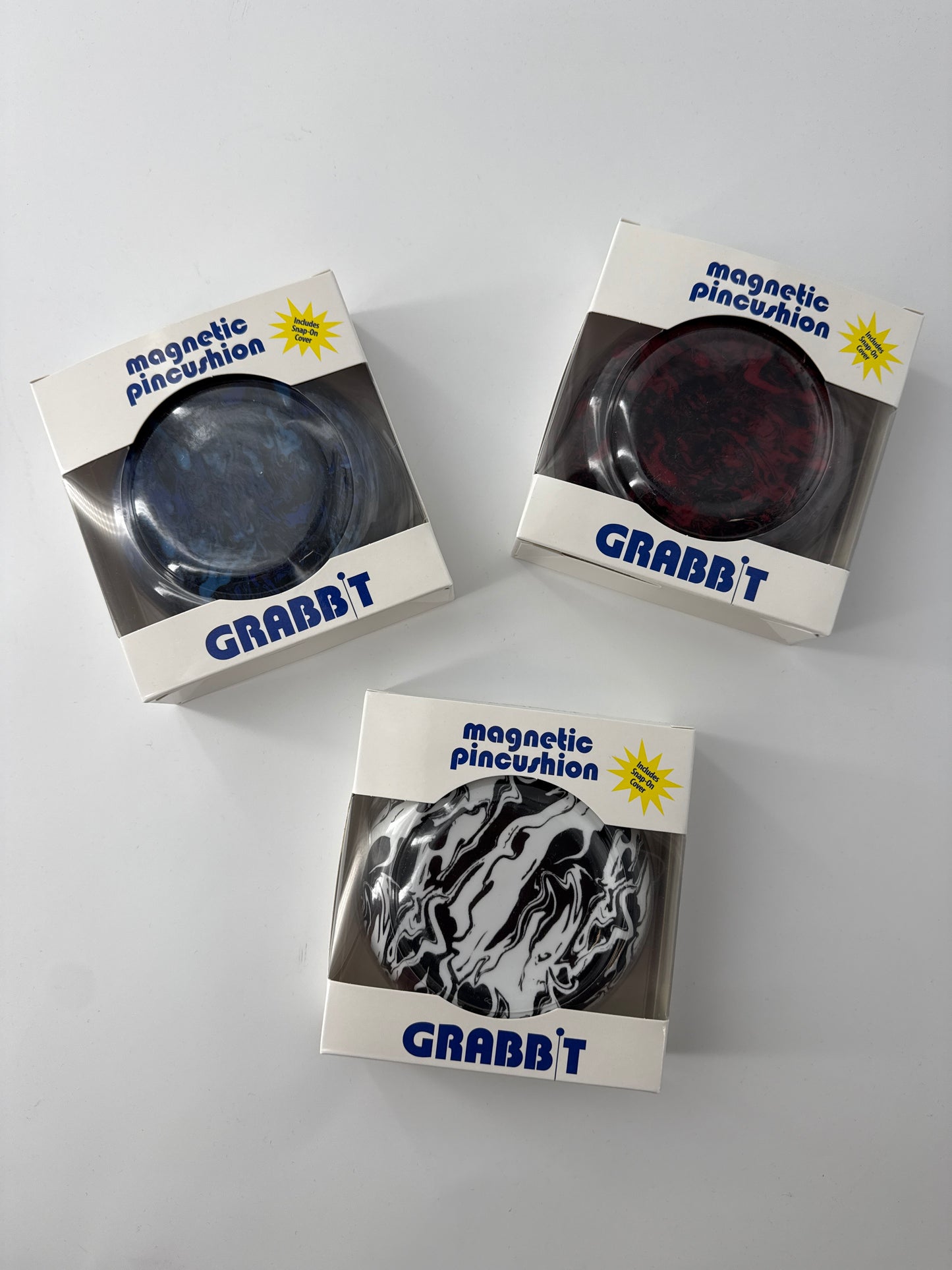 Grabbit Magnetic Pin Cushion, Agate Collection