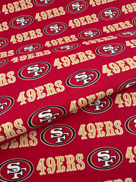 Cotton Sheeting, NFL SF 49ers