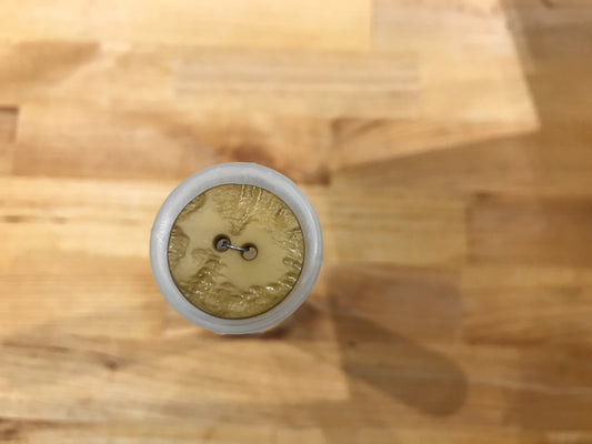 Beige with indentation 23mm