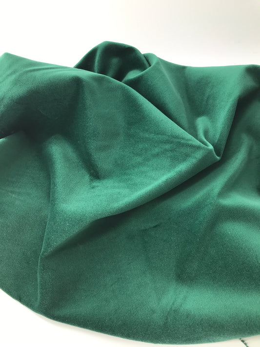 Cotton Velveteen, Bottle Green