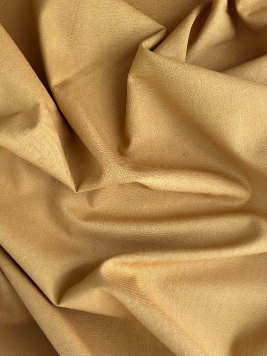 Linen/Cotton Sheeting, Solids – sienna