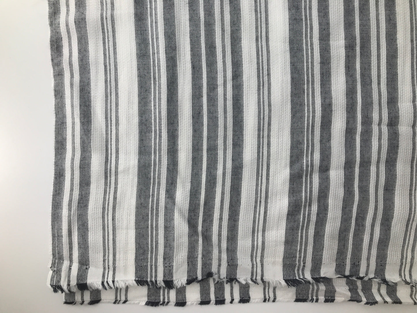 Rayon, Black/White Stripe