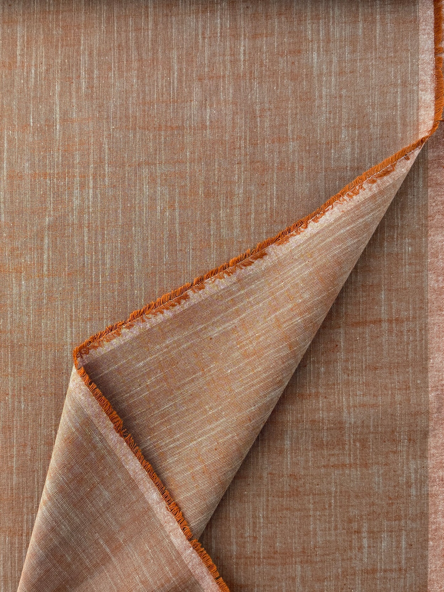 Cotton Handloom, Shot Cotton, Ginger