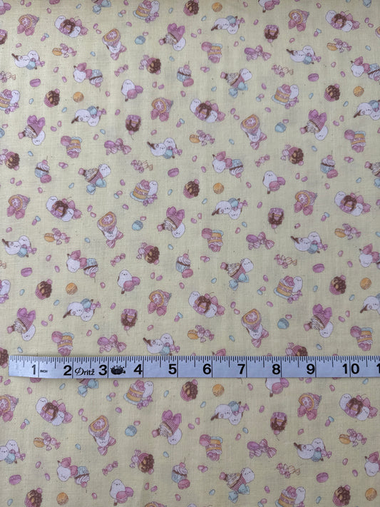 Cotton Double Gauze, Cupcake