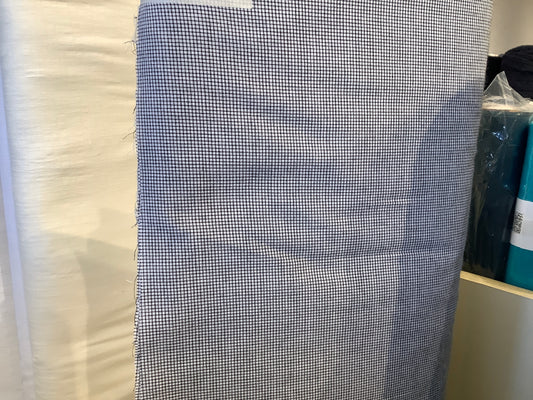 Cotton Shirting, mini check