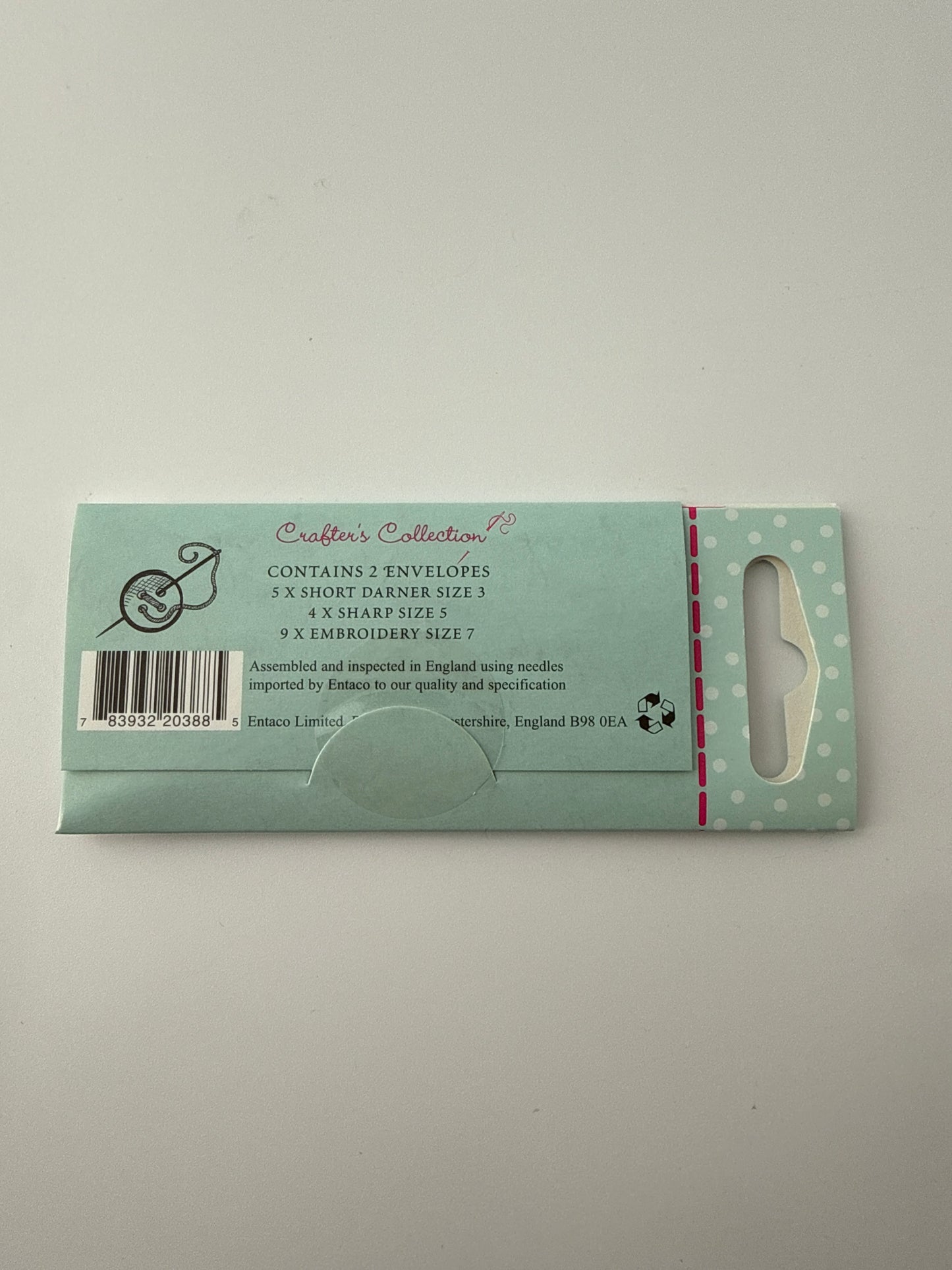 John James 18 Hand Sewing Needles