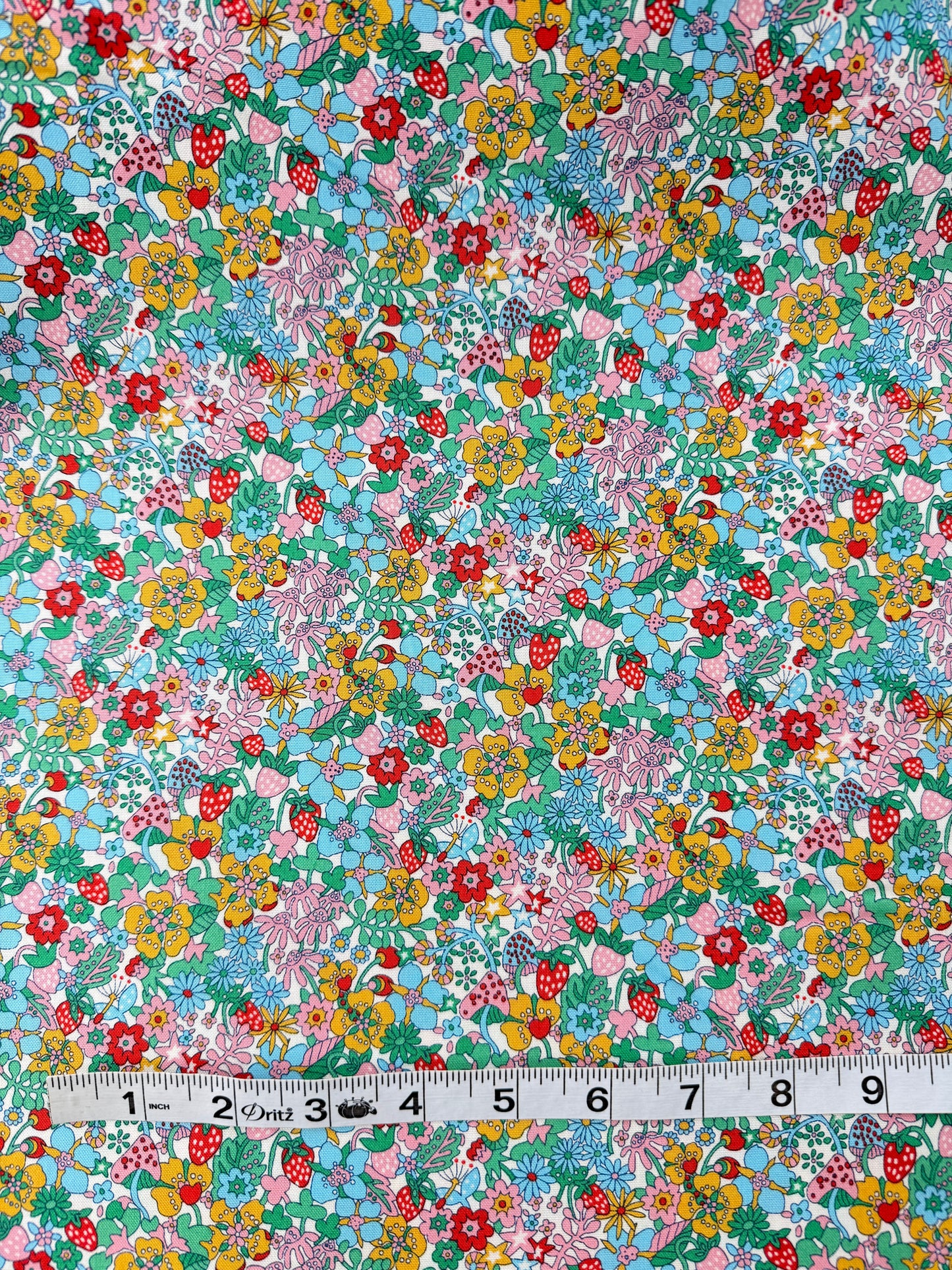 Liberty of London Cotton Sheeting, Everlasting - Flowertop Forest
