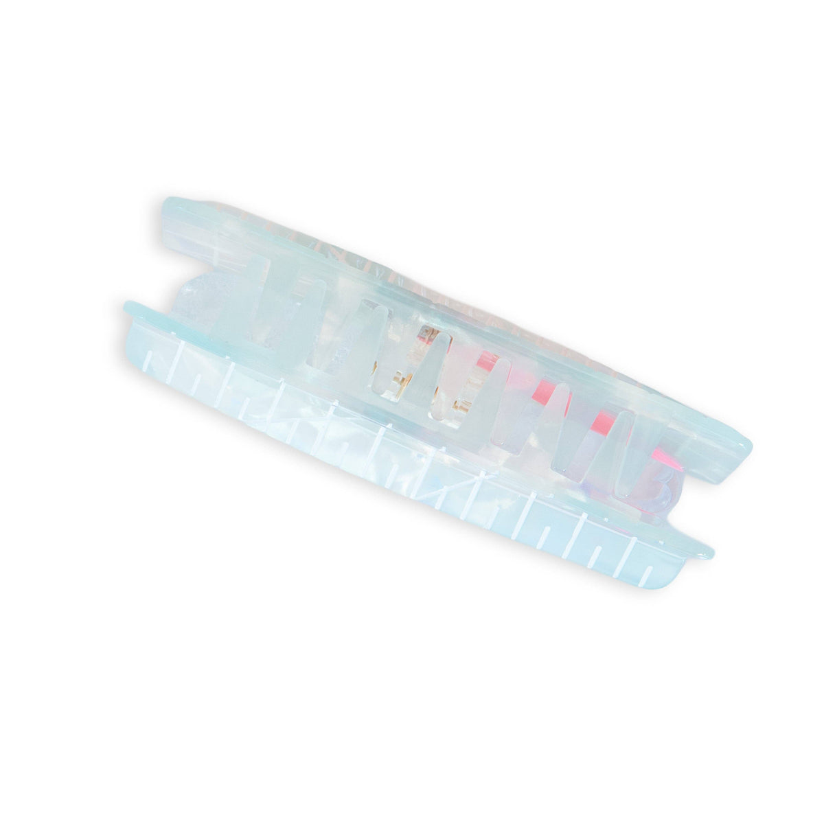 Ruler and Rotary Cutter Hair Claw Clip