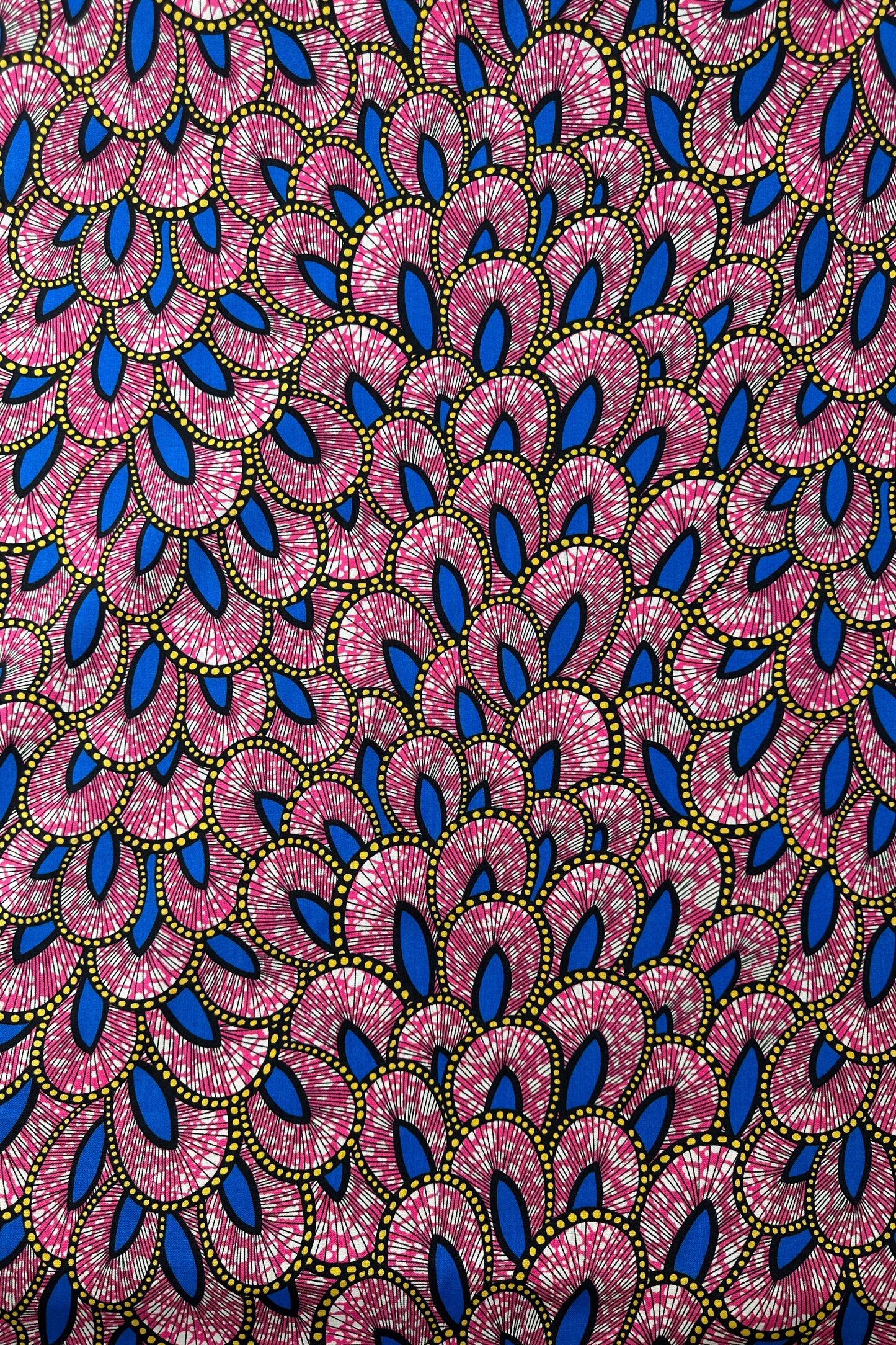 Japanese Cotton Sheeting, African Style Prints – Cobalt
