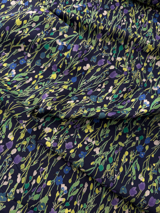 Hokkoh Cotton Lawn, Busy Tonal Floral Sweet