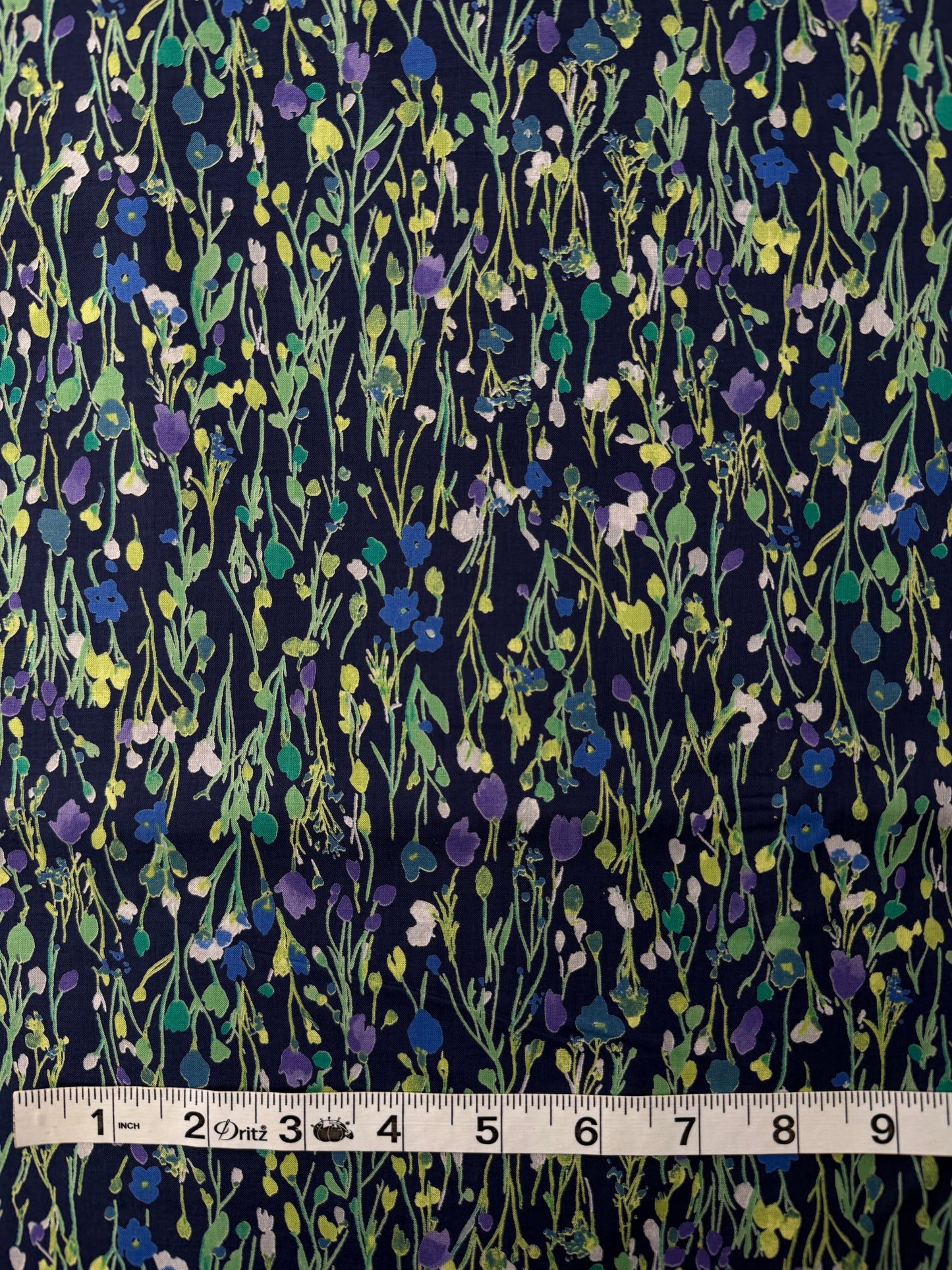 Hokkoh Cotton Lawn, Busy Tonal Floral Sweet