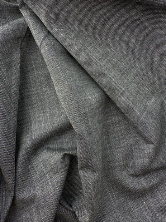 Chambray Cotton, Slate Grey