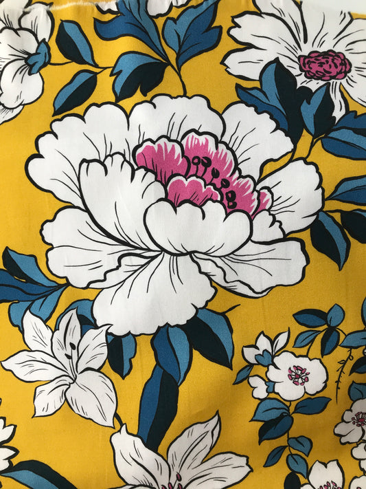 Lady McElroy Cotton Stretch Drill, Coleman Bouquet