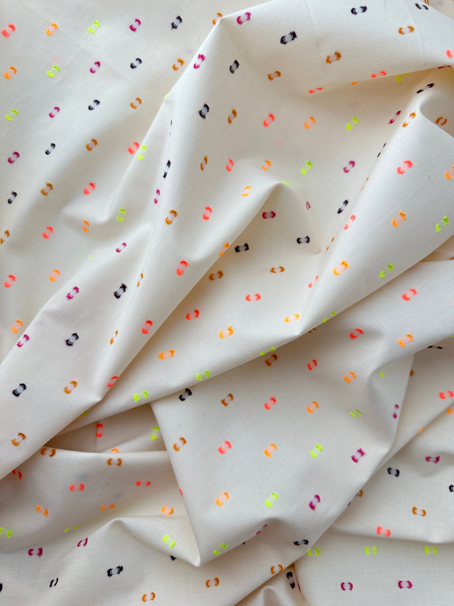 FIGO Cotton Sheeting, Intervals Cream