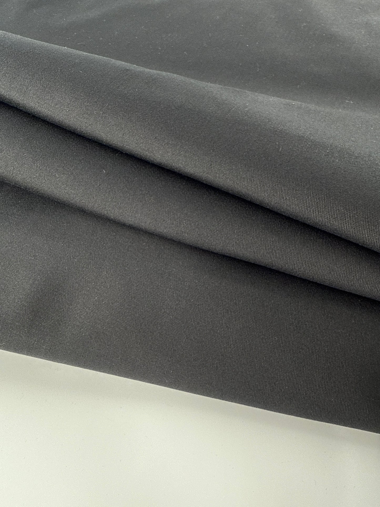 Cotton/Spandex Twill, Black