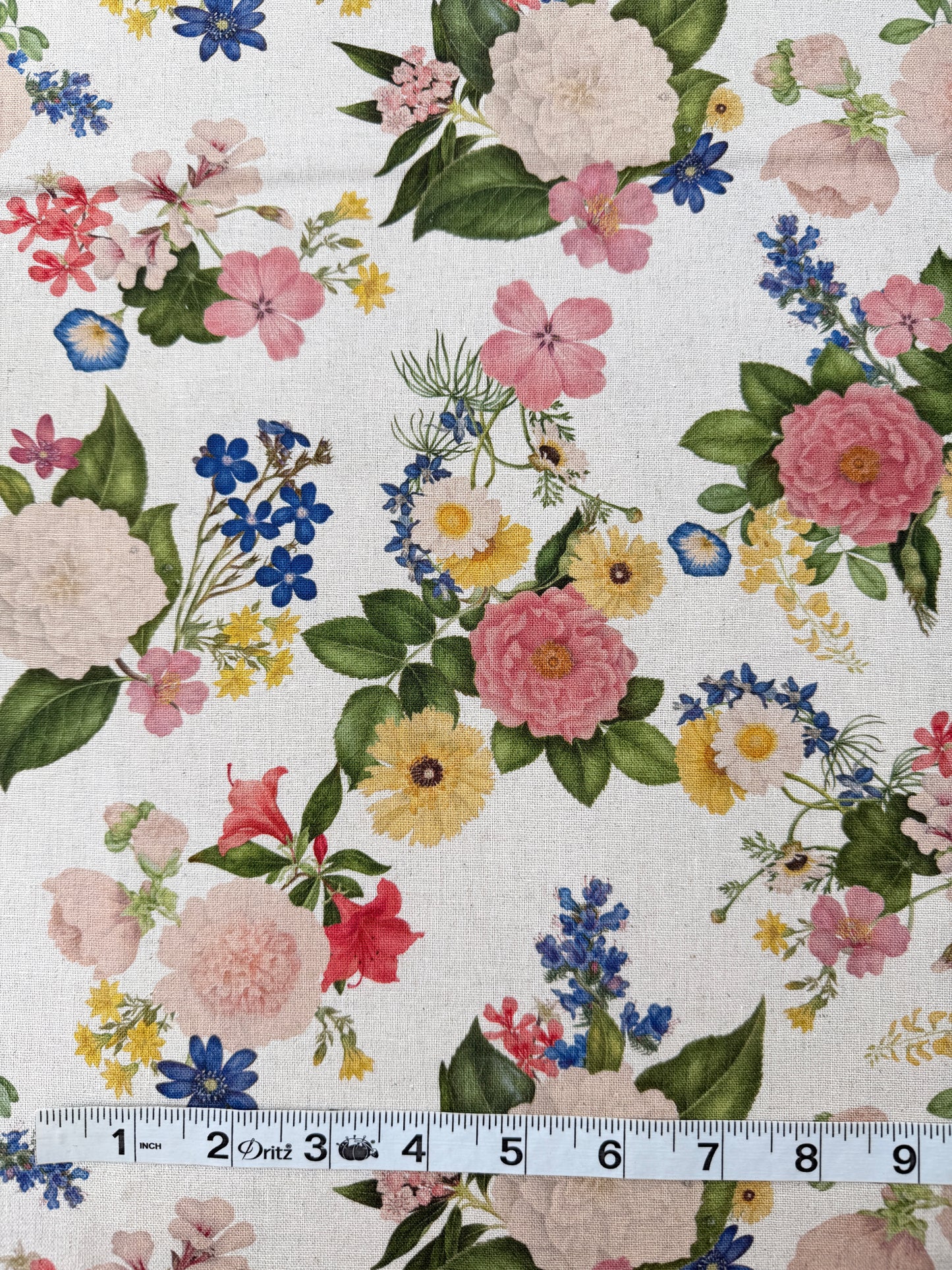 Linen Sheeting, Everbloom - Natural