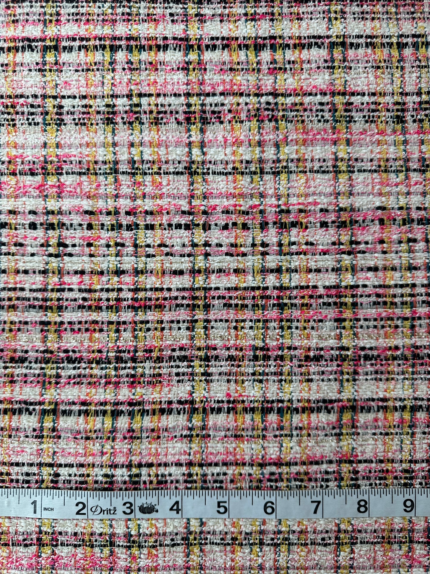 Designer Deadstock, Italian Cotton/Viscose Blend, Boucle