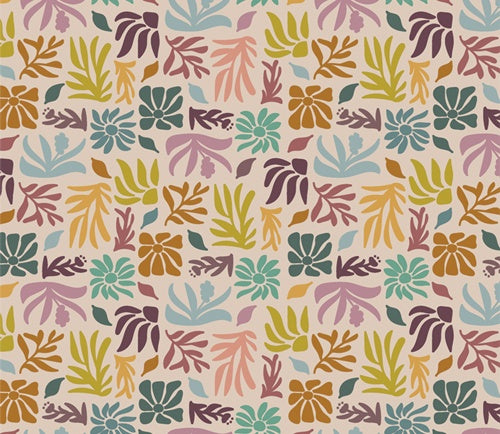 AGF Premium Cotton, Botanical Tiles