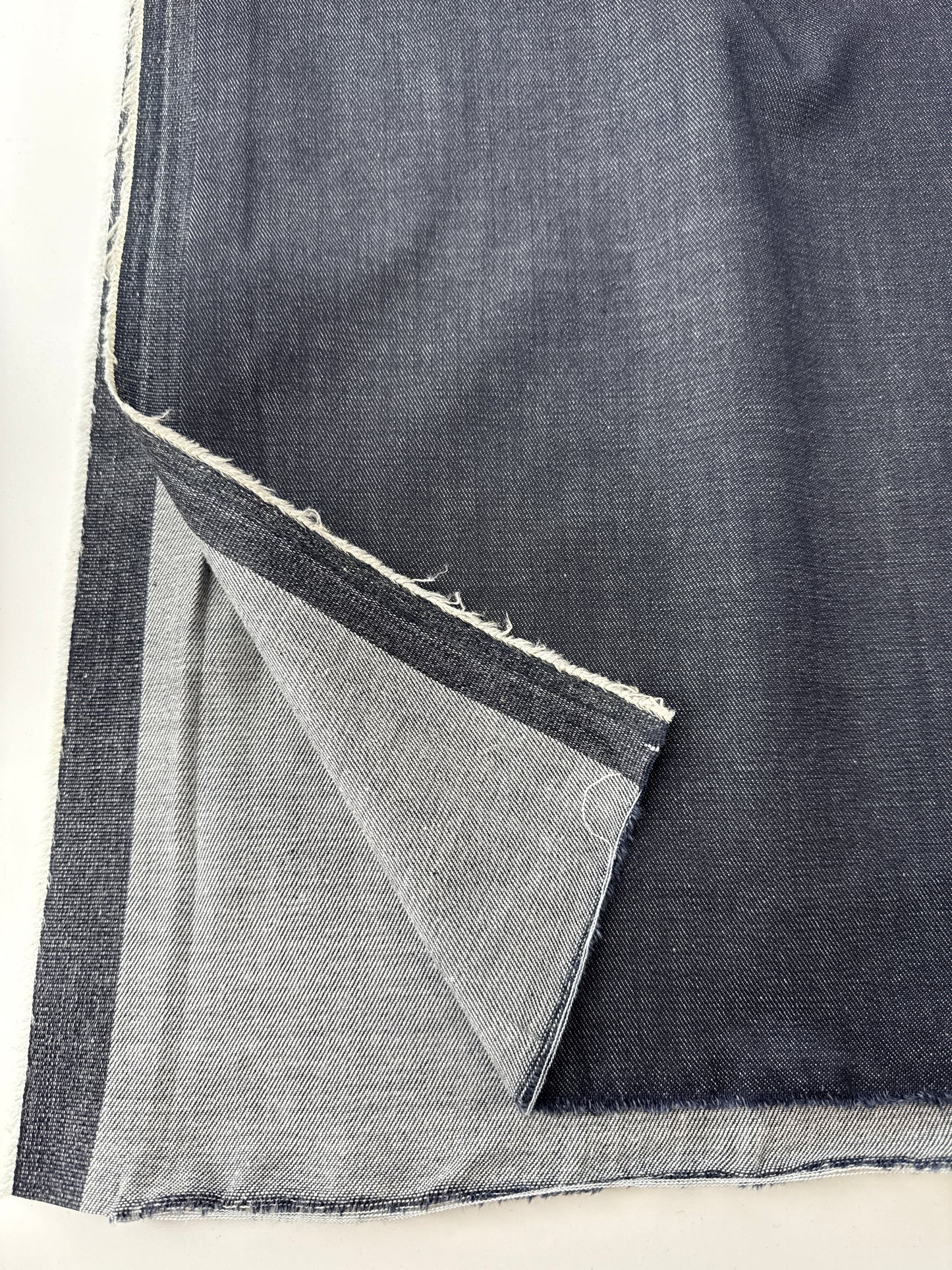 Denim, Cotton Stretch, Deep Indigo