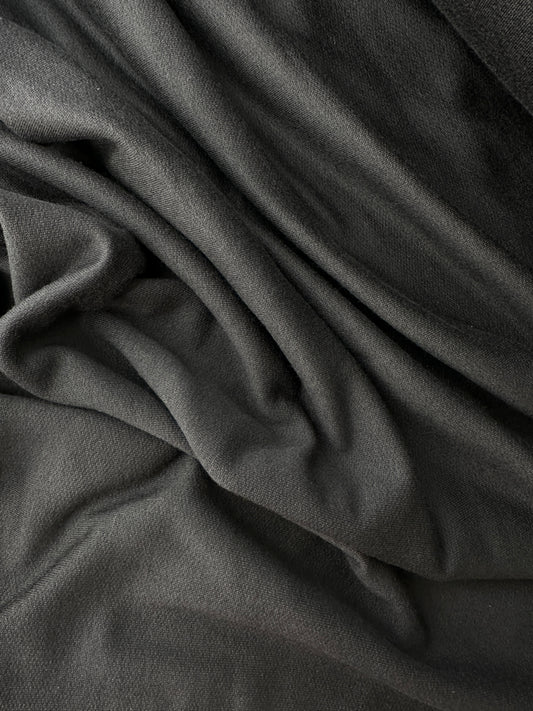 Sweatshirt Fleece, Rayon/Spandex, 225 gsm – Lt Heather Gray