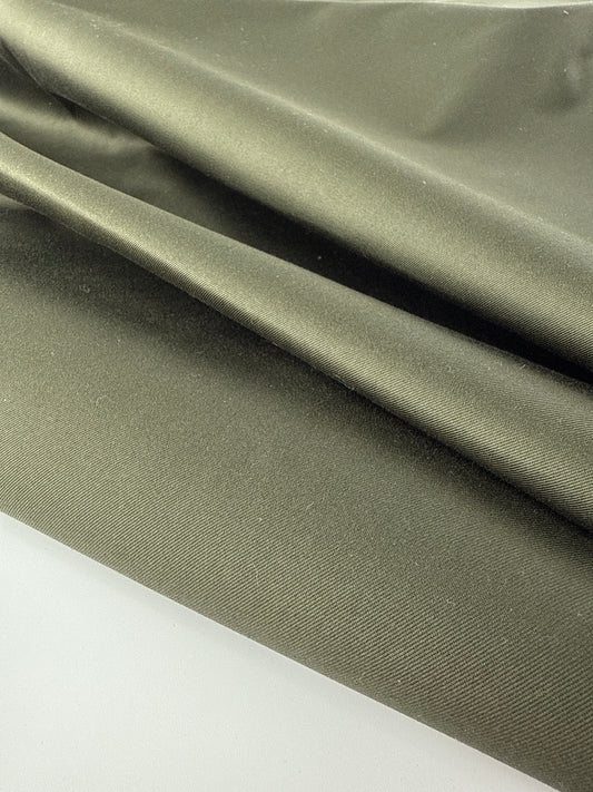 Cotton Gabardine Twill – Dark Olive