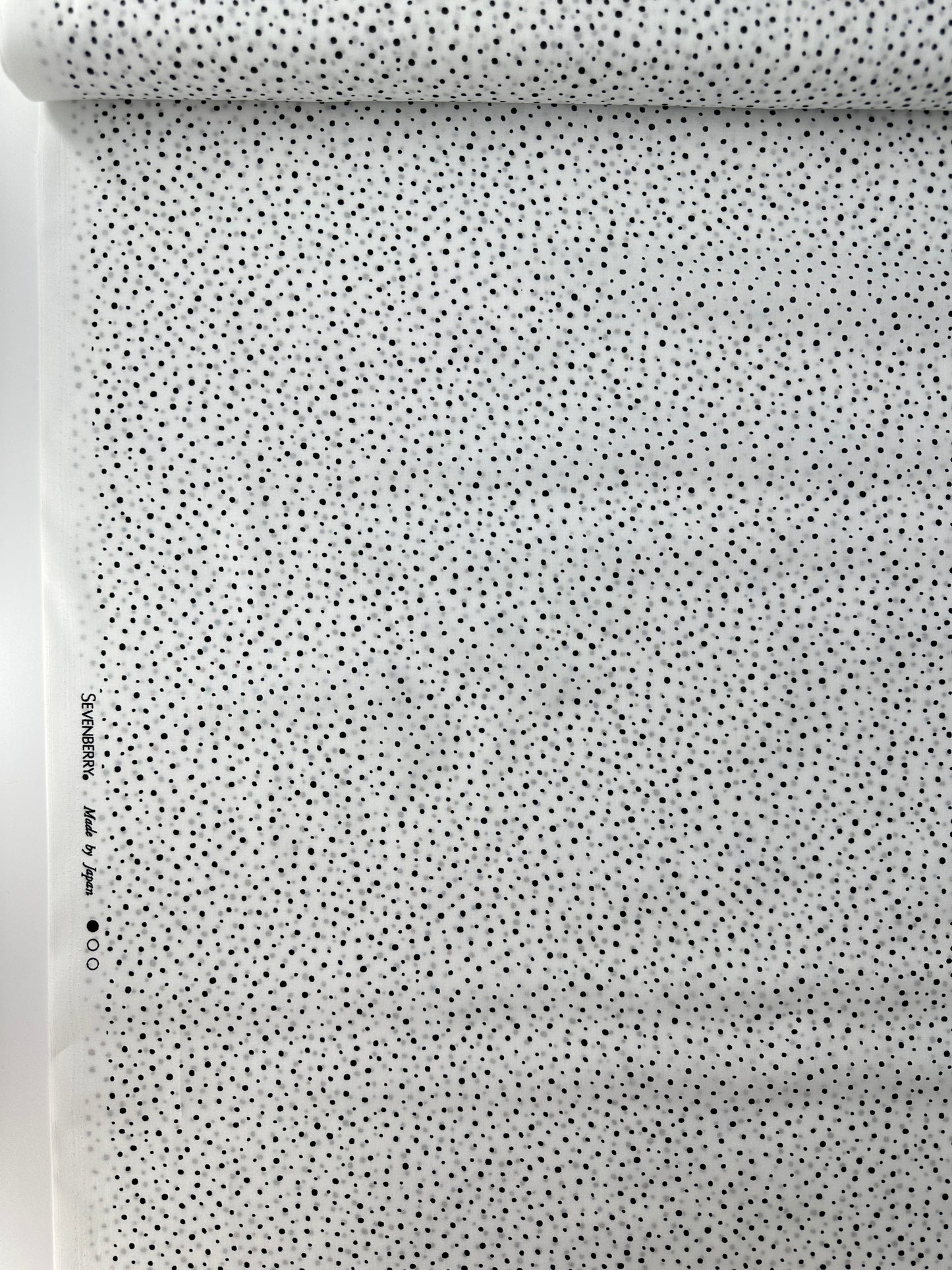 Sevenberry Cotton Lawn, Dots & Stripes - White