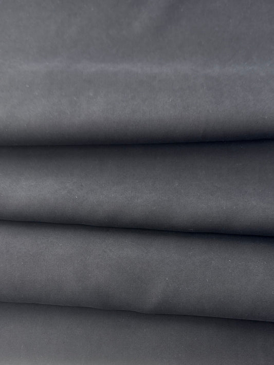 Designer Deadstock Silk Crepe de Chine - Black