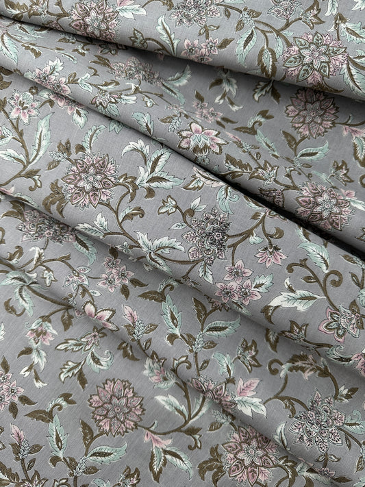 Japanese Cotton, Lightweight Sheeting, Vintage Floral