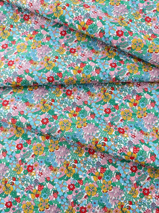 Liberty of London Cotton Sheeting, Everlasting - Flowertop Forest