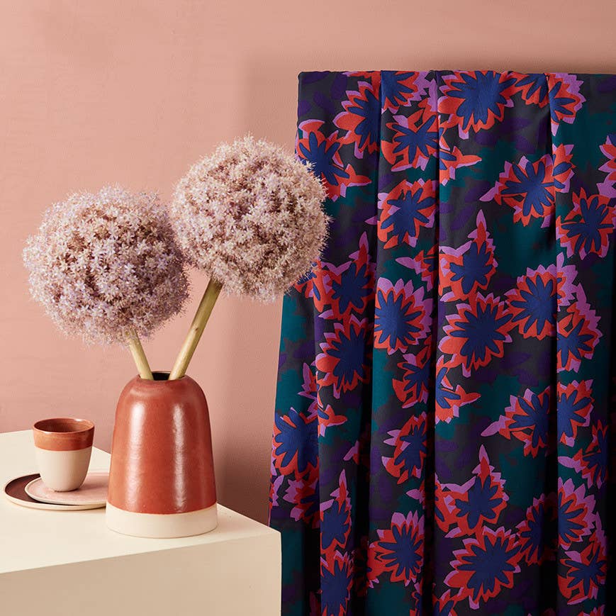 Atelier Brunette Viscose Sheeting, Waterlily